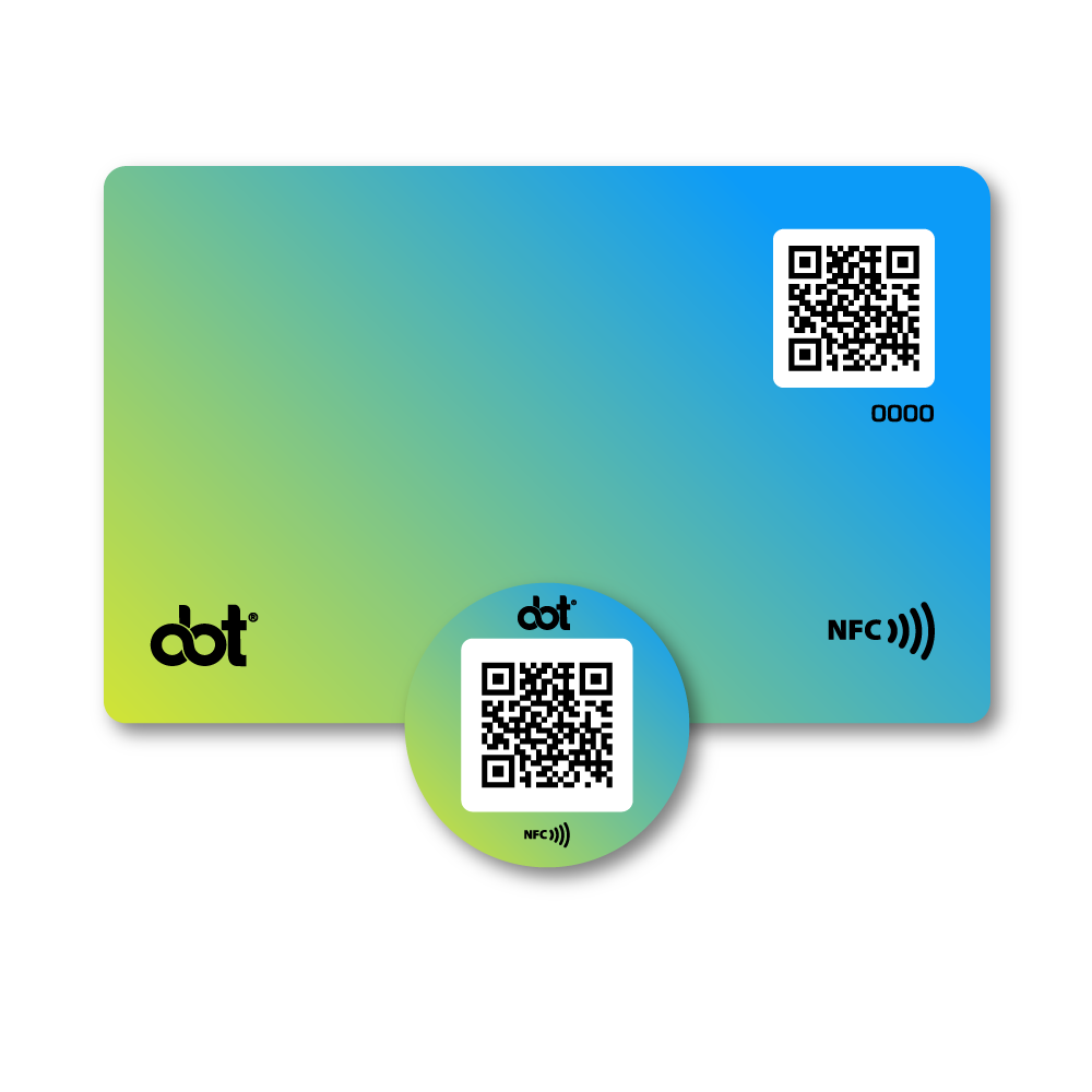 Aqua card and button kit