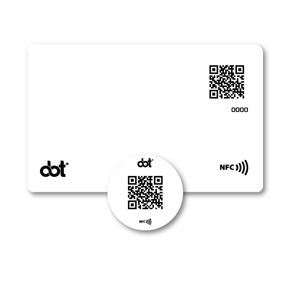 White card and button kit