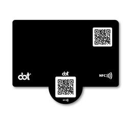 Black card and button kit